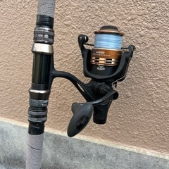 釣竿　リール付きの画像