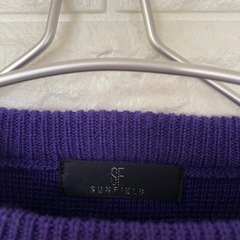 SUNFIELD カラフル グラフィック ニットセーター 長袖 Mサイズの画像