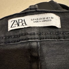 ZARA メンズ ストレッチスキニーデニム 42の画像