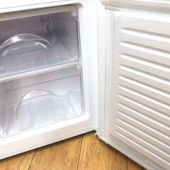 冷蔵庫 106L 2022年製 ニトリ NTR-106WH ホワイト 2ドア 100Lクラス 家電 中古 札幌市厚別区 厚別店の画像