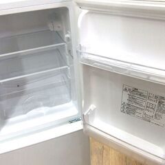 冷蔵庫 106L 2022年製 ニトリ NTR-106WH ホワイト 2ドア 100Lクラス 家電 中古 札幌市厚別区 厚別店の画像