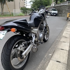 車検有　SRX400 単気筒 シングル ネイキッド セル付き 3VN 現車確認可　旧車　YAMAHA ヤマハ 車体 400cc 横浜の画像