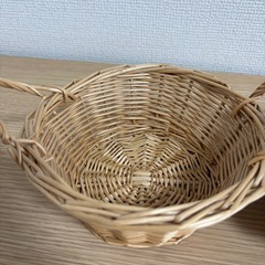 天然素材のカゴセットの画像