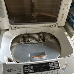急募‼️8月24日（日）引き取り限定 ジャンク扱い 5.5kg 洗濯機の画像