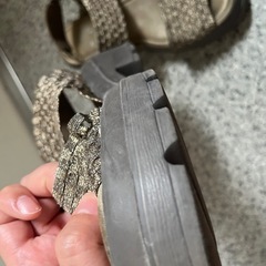 レディース　サンダル　厚底　Мサイズの画像