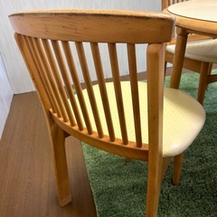 【リユース☆エコちょっぷ】希少品　昭和レトロ　ダイニングセットの画像