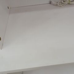 リユースのサカイ栃木店★ジモティ割あり★  食器棚 ホワイト W90×D45×H178 クリーニング済み TC10207の画像