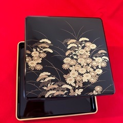 P36 【未使用】重箱 三段 22.5cm角 重台付の画像