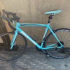 【即乗りOK】Bianchi ビアニローネ｜ライト＆ボトルホルダー付き｜お得なロードバイクの画像