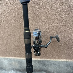 釣竿　リール付き　の画像