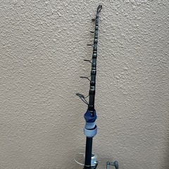釣竿　リール付き　の画像