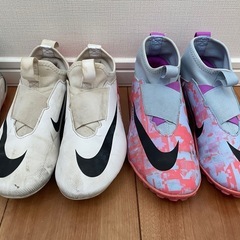 【取引中】NIKE addidas サッカーシューズ　スパイク　トレシューの画像