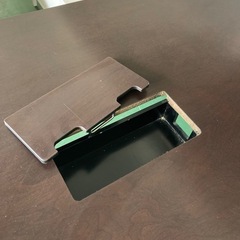 会議テーブル　OAミーティングテーブル　茶　180×90×70cm 中古オフィス家具の画像