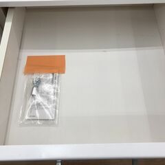 ★リユースのサカイ春日部店★KJ11266  サイドボード ホワイト H88×W89×D42 クリーニング済みの画像