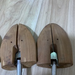 木製 シューキーパー S Mサイズ 三足セット　メンズの画像