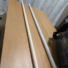 ＼お譲りします！／物干し竿2本の画像