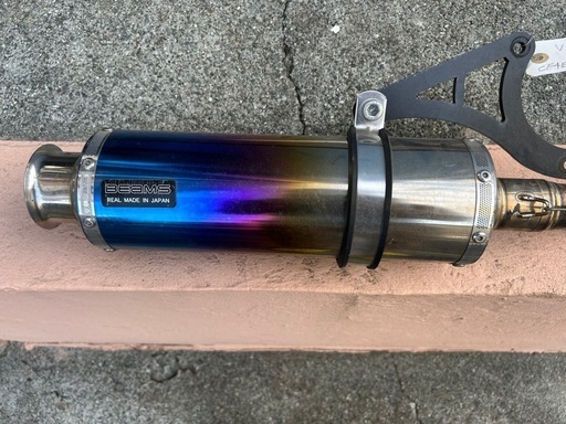 アドレスv125ビームス　マフラー　神奈川県平塚市