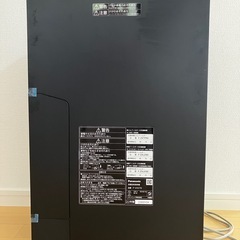 空気清浄機 Panasonic F-VXV70-K ブラックの画像