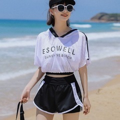 新品⭐︎ 水着　3点セット　セパレート水着　L の画像