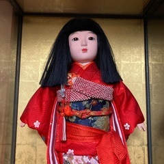 市松人形の画像