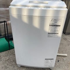 東芝 縦型洗濯機 AW-7D6(W) 2018年製 7kg の画像