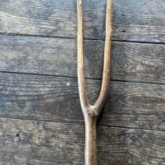 昭和の農具（たたき棒の画像