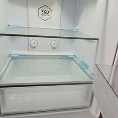 ハイアール 201L 2ドア冷蔵庫（シャンパンゴールド）【右開き】 JR-M20A-N Haier 冷蔵庫　の画像