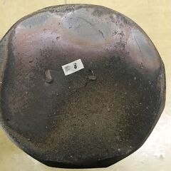 備前焼 伊勢崎紳 窯変 面取砧花入の画像
