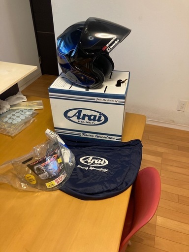 Arai ビンテージヘルメットLサイズ 値引き無し　値段変更失礼しました。すみません。