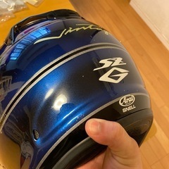 Arai ビンテージヘルメットLサイズ 値引き無し　値段変更失礼しました。すみません。の画像