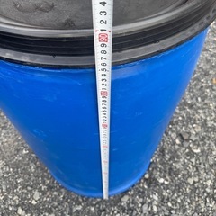 ポリタンク(プラスチックドラム) 蓋付き　 大容量200L の画像