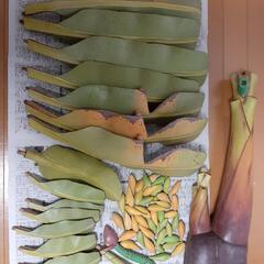 バナナの木　木工細工(大型)の画像