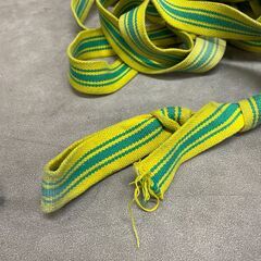 中古品 ピアノベルト スリング 荷揚げベルト 帯 荷上げ 約23メートル の画像
