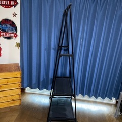 ハンガーラック 黒の画像