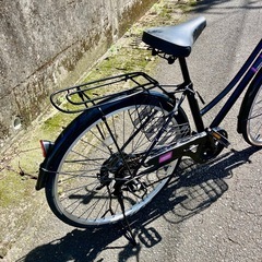 ※プロフィール必読【鹿児島県の方に】２６インチ・元通学車・オートライト・変速付き・中古の画像