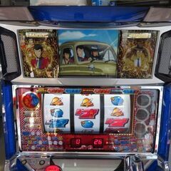 パチスロ実機 ルパン三世 一族の秘宝 コイン不要機付 スロット機|江別市のリサイクルショップドロップの画像