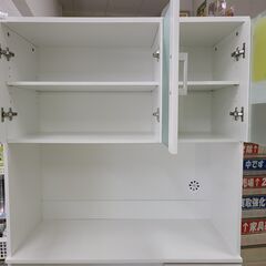 J1281【リユースのサカイ柏店】NITORI　ニトリ　キッチンボード　フォルムS　RE1890　ホワイト　クリーニング済　参考価格28,990円の画像