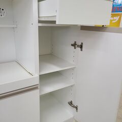 J1281【リユースのサカイ柏店】NITORI　ニトリ　キッチンボード　フォルムS　RE1890　ホワイト　クリーニング済　参考価格28,990円の画像