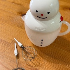 雪だるまくん　泡立て器の画像