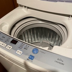 AQUA洗濯機6.0kgの画像