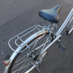 27インチ 🚲 中古 自転車 12,800円 🔁3段切替 🔑鍵新品 💡ライト付 新規防犯登録料コミ 897の画像