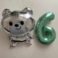 バルーン　ハーフバースデー　6ヶ月の画像