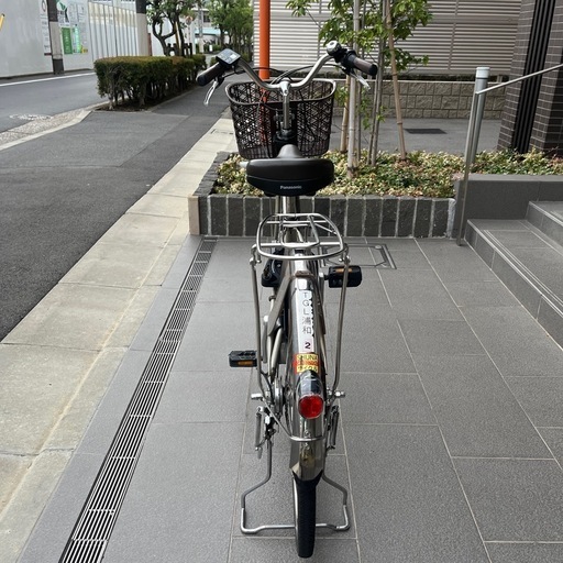 電動アシスト自転車、パナソニックVIVI EXバッテリー
6.6Ah   