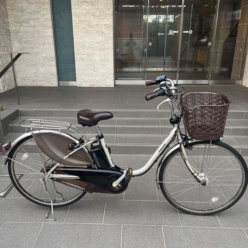電動アシスト自転車、パナソニックVIVI EXバッテリー
6.6Ah