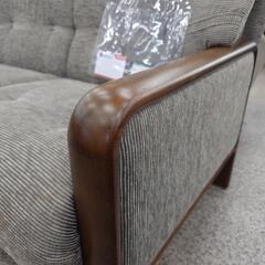 ジモティー見た！で5%OFF【3人掛けソファ】カリモク karimoku WS3003 3シーター ファブリック アームチェア ソファ の画像