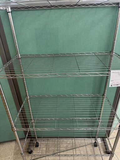 ★リユースのサカイ高崎店★TJ12471  メタルラック 銀 H178×D45.5×W91 クリーニング済み ☆リユースのサカイ高崎店☆TJ12471 メタルラック 銀 H178×D45.5×W91