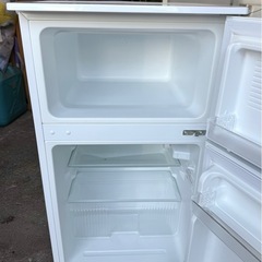 札幌市内配送可 【6ヵ月保証付き】 22年製 comfee' コンフィー 90L 2ドア小型冷蔵庫 RCT90WH/E 右開きの画像