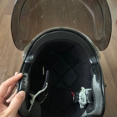 SHOEIメット＋Kabutoスモークシールドの画像