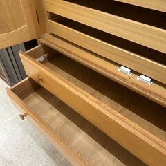 ★リユースのサカイ高崎店★TJ12473  タンス 茶 H180×D46.5×W125 クリーニング済みの画像