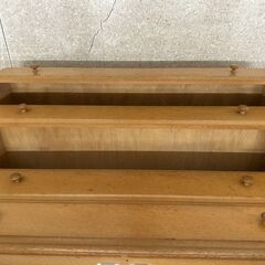 ★リユースのサカイ高崎店★TJ12473  タンス 茶 H180×D46.5×W125 クリーニング済みの画像